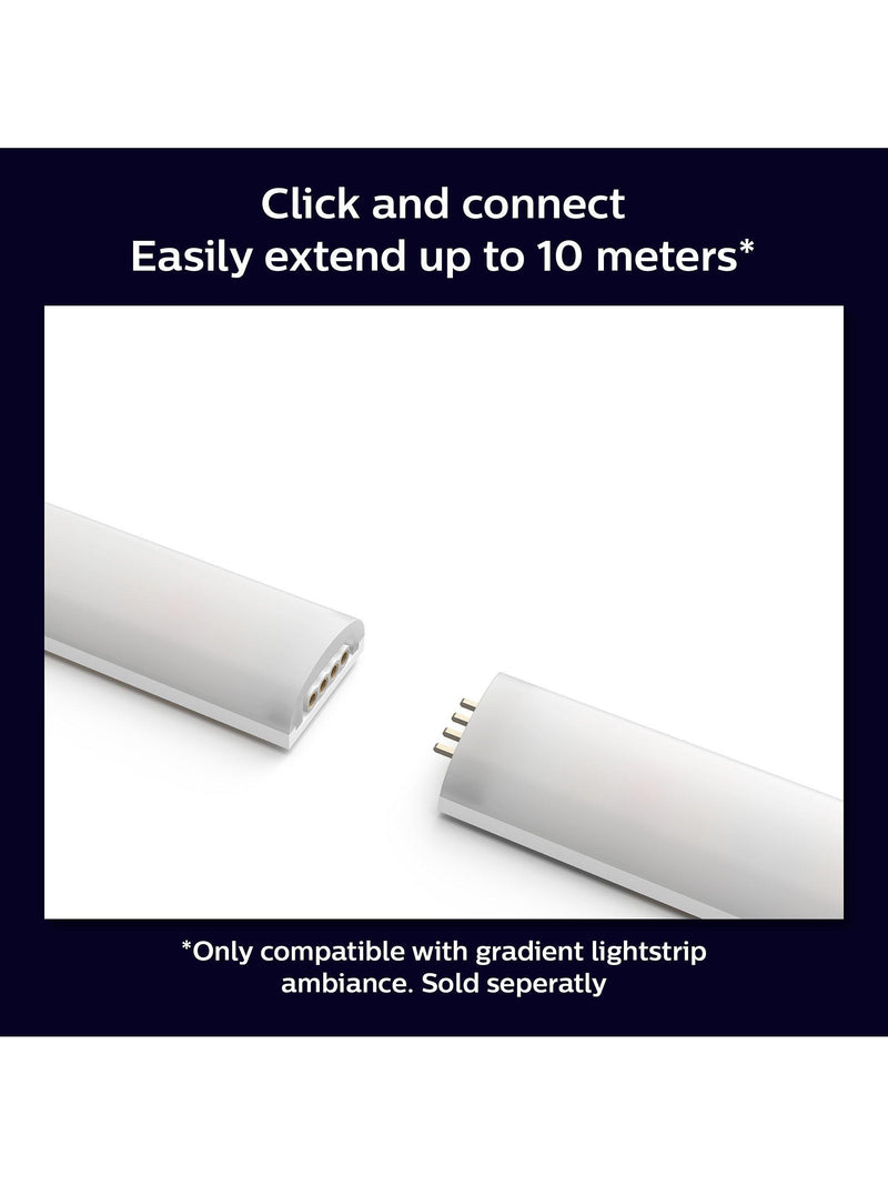 Philips Hue Gradient smart lightstrip extension 1m - British product