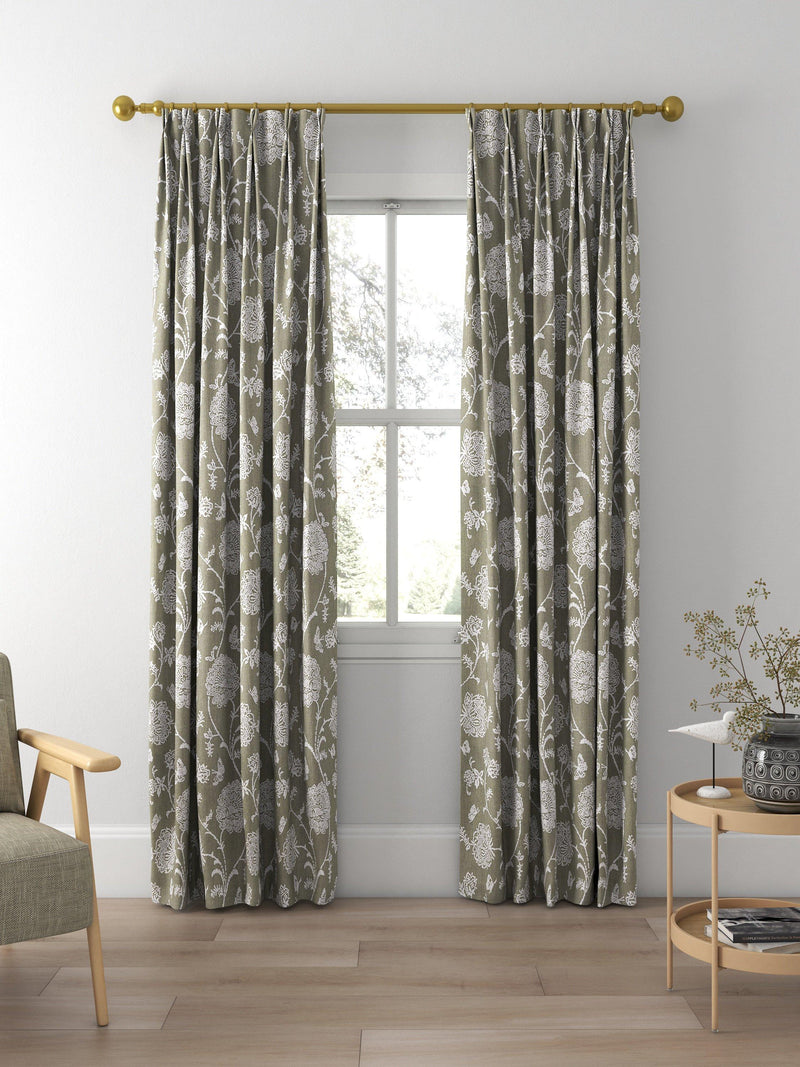 Prestigious Textiles Fielding made to measure curtains Charcoal - British product