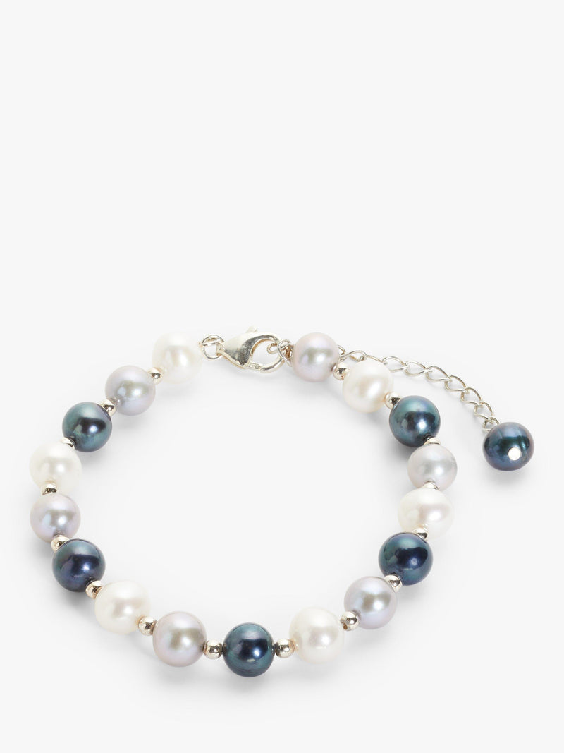 Lido freshwater pearl sterling silver bracelet, imported from the UK