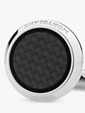 Montblanc Extreme 2.0 round cufflinks silver and black, UK version