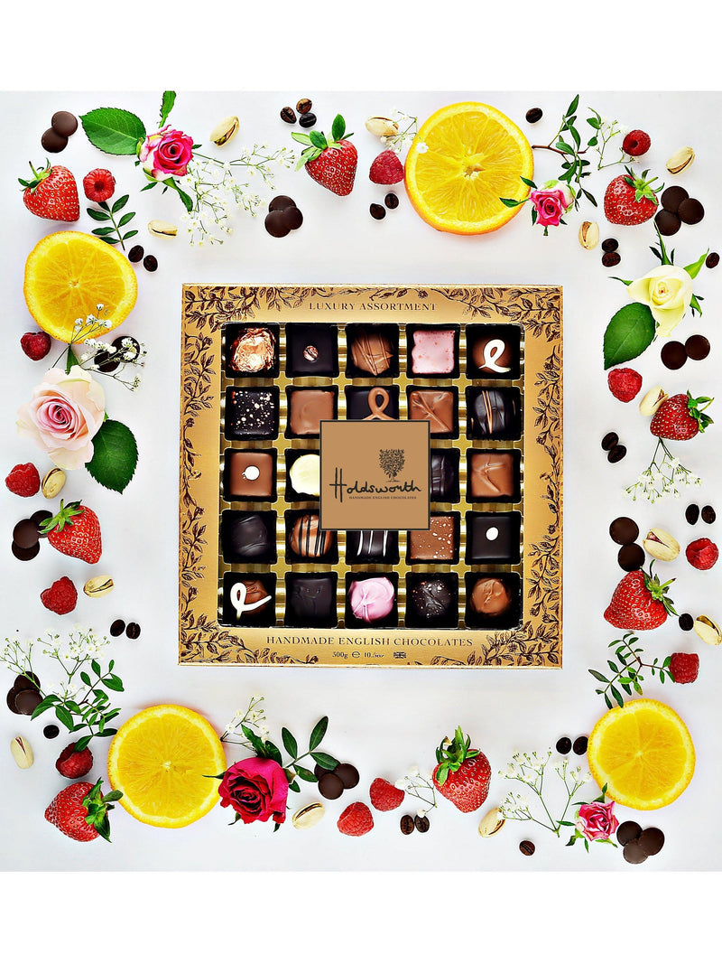 Holdsworth luxury chocolate assortment box 300g, UK version