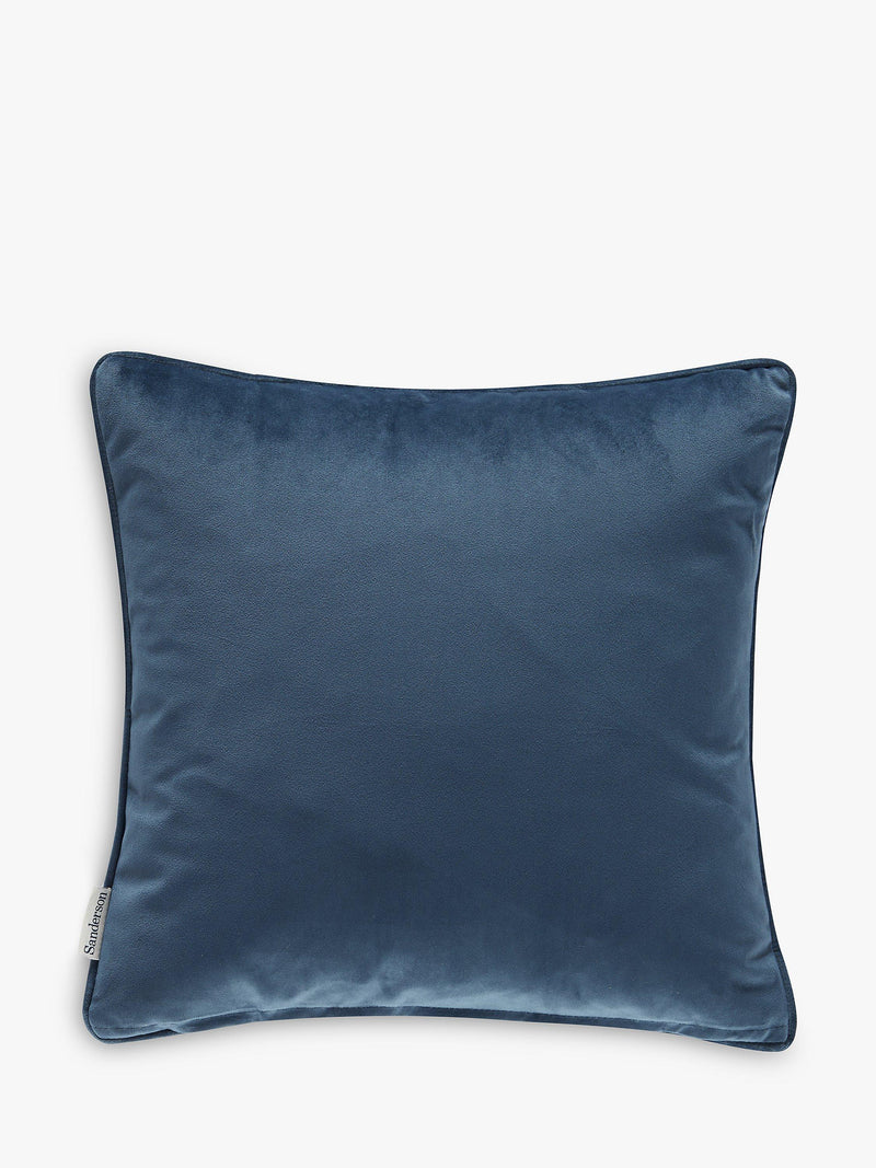 Sanderson lemur cushion blue 43cm, UK version