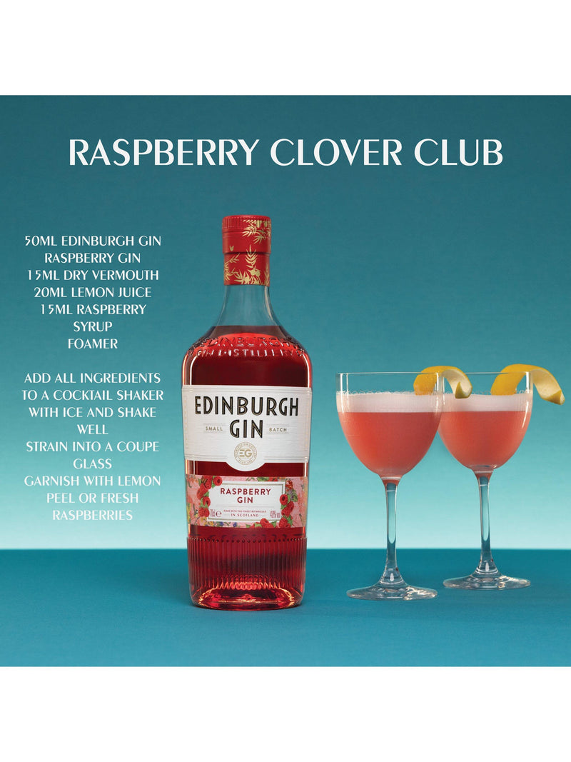 Edinburgh Gin Raspberry Gin 70cl - British product