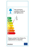 Tom Dixon Beat Tall LED pendant light 36x19cm (British brand)