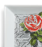 Fornasetti Musciarabia con rose square plate 20cm x 20cm - British product