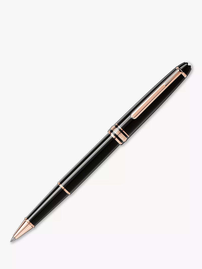 Montblanc Meisterstück rollerball pen rose gold fine nib - British product