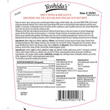 Yoshida's Spicy Wing Rib Sauce 1.3kg, imported from the USA