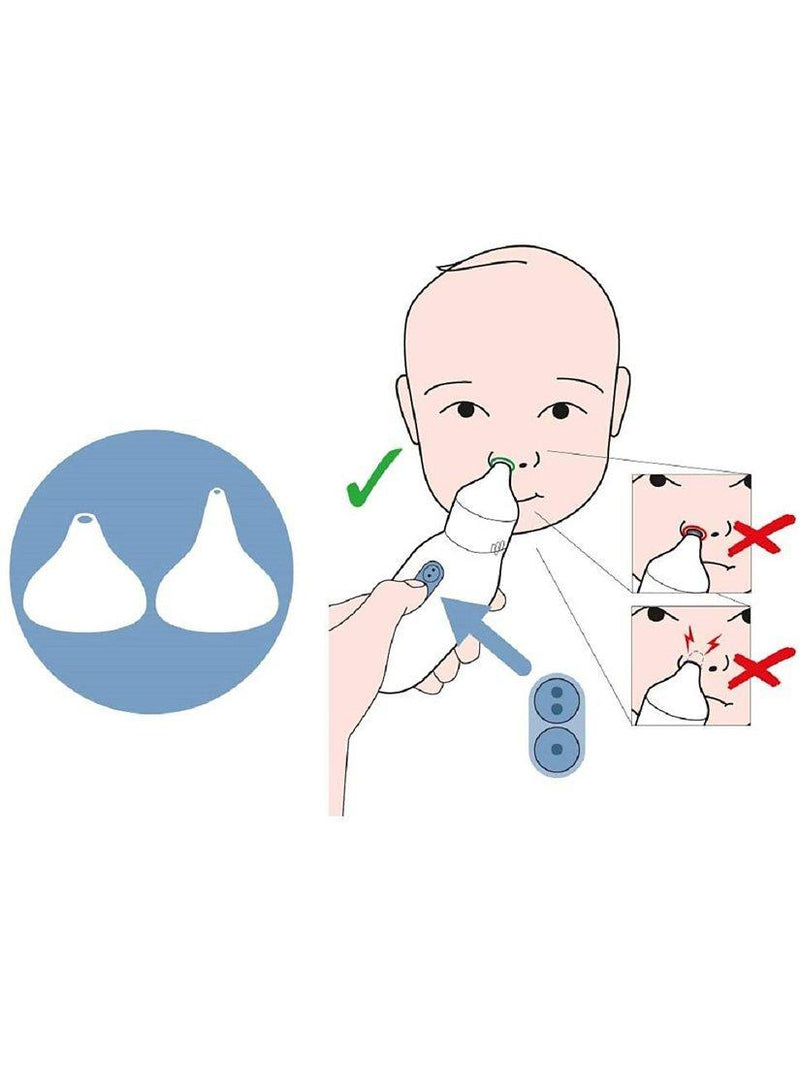 Braun electric nasal aspirator for babies, UK version