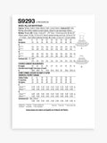 Simplicity S9293 full slip and petticoat pattern, imported from the UK