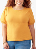 Simplicity sewing pattern scoop neck knit top, imported from the UK