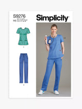 John Lewis Simplicity Misses' Scrubs Sewing Pattern S9276- Buy online at McGrocer
