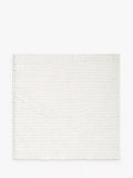 John Lewis Recycled Polyester Quick Dry Bobble Shower Mat, White