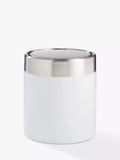 John Lewis bathroom bin white 1.5L, UK version