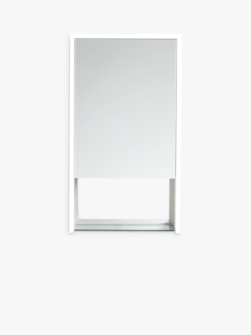 John Lewis mirrored illuminated bathroom cabinet with shelf - British product
