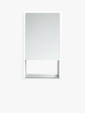 John Lewis mirrored illuminated bathroom cabinet with shelf - British product