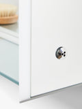 John Lewis mirrored illuminated bathroom cabinet with shelf - British product