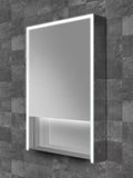 John Lewis mirrored illuminated bathroom cabinet with shelf - British product
