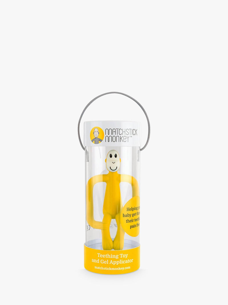 Matchstick Monkey teething toy and gel applicator, UK version