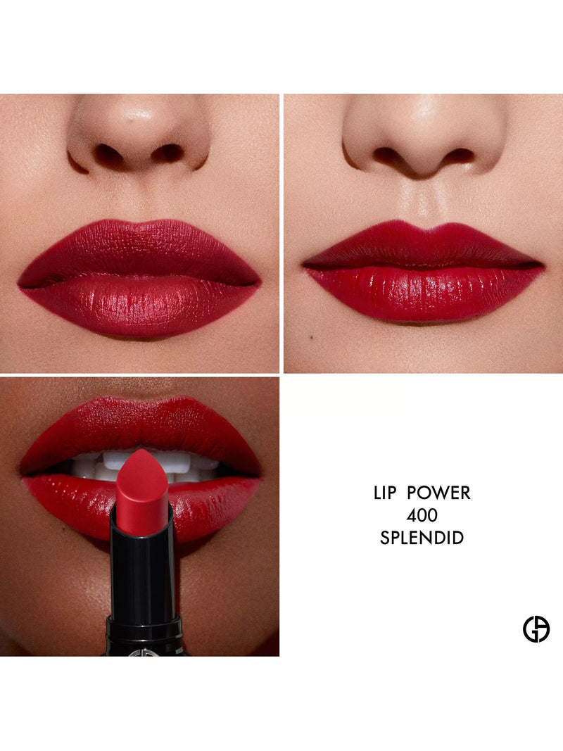 Giorgio Armani Lip Power long-wear lipstick 3.1g, UK version