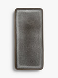 John Lewis grey rectangular stoneware platter 33cm, UK version