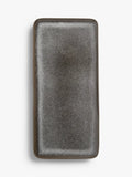 John Lewis grey rectangular stoneware platter 33cm, UK version