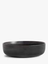 John Lewis Reactive Glaze Stoneware Serving Bowl, 27cm, Grey- Buy online at McGrocer