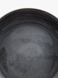 Grey reactive glaze stoneware serving bowl, 27cm, imported from the UK