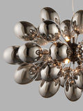 Bay Lighting Grandeur ceiling light black chrome (British brand)