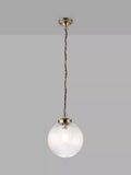 Bay Lighting Elena ribbed glass ceiling light 25cm (British brand)