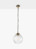 Bay Lighting Elena ribbed glass ceiling light 25cm (British brand)