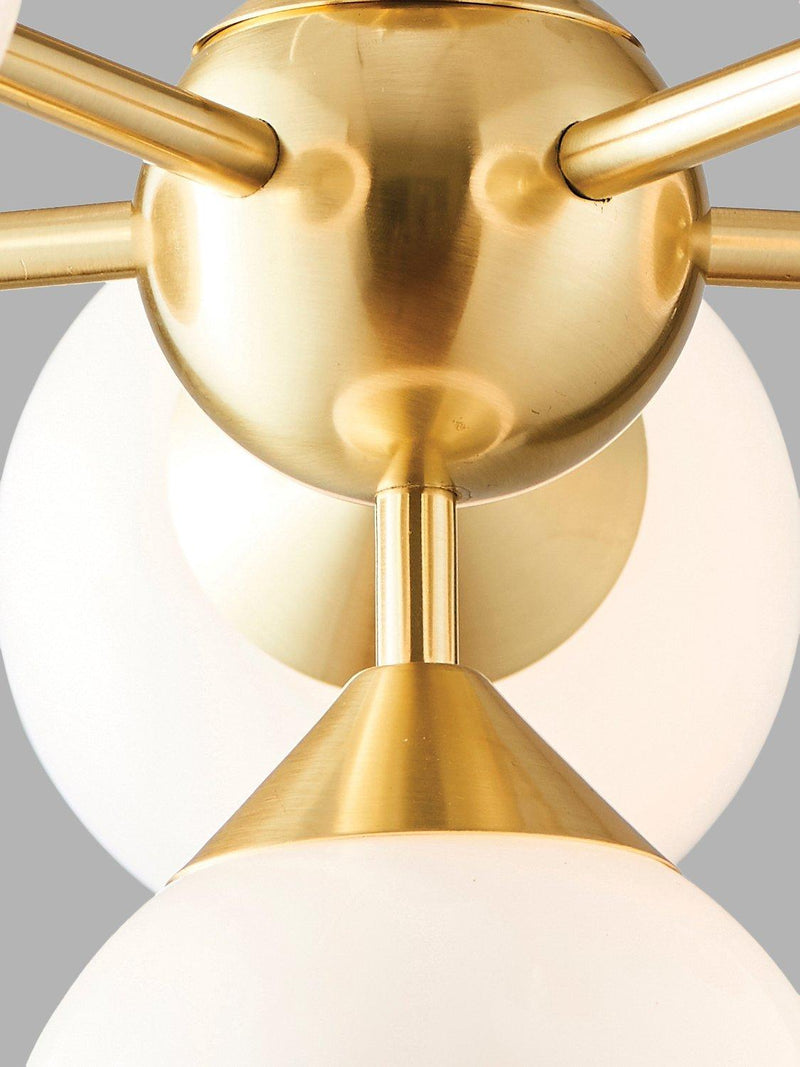 Bay Lighting Riess semi flush ceiling light 50cm - British product