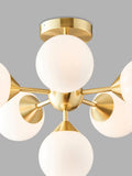 Bay Lighting Riess semi flush ceiling light 50cm - British product