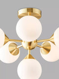 Bay Lighting Riess semi flush ceiling light 50cm - British product