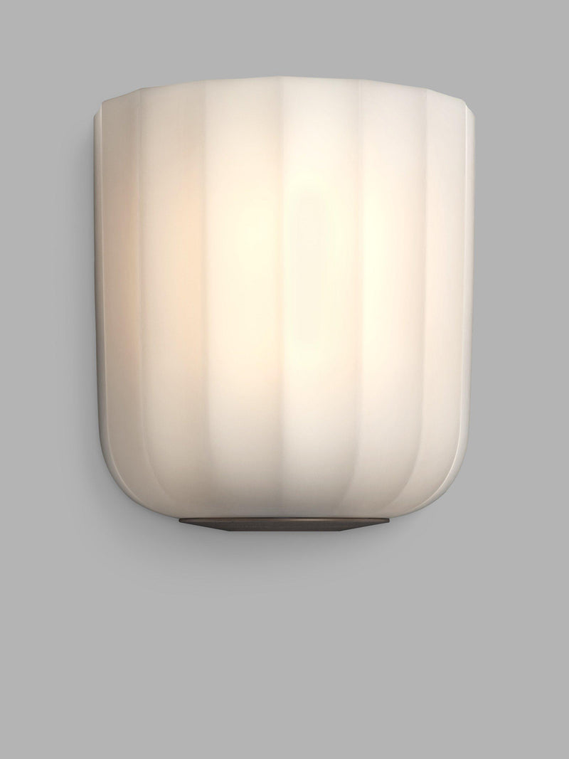 Astro Veo fluted glass wall light (British brand)