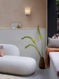Astro Veo fluted glass wall light (British brand)