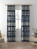 Harlequin Delphis curtains or roman blind Ink (British brand)