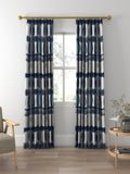 Harlequin Delphis curtains or roman blind Ink (British brand)