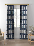 Harlequin Delphis curtains or roman blind Ink (British brand)