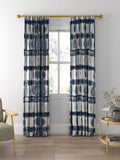 Harlequin Delphis curtains or roman blind Ink (British brand)