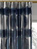 Harlequin Delphis curtains or roman blind Ink (British brand)