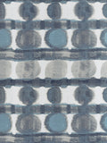Harlequin Delphis curtains or roman blind Ink (British brand)