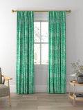 Morris & Co. Willow Boughs curtains in Sky/Leaf Green, UK version