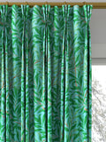 Morris & Co. Willow Boughs curtains in Sky/Leaf Green, UK version