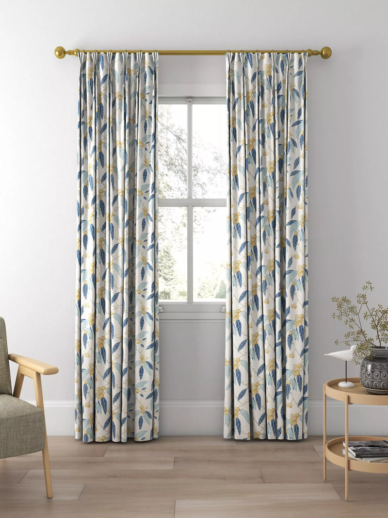 Harlequin Coppice made to measure floral curtains, UK version