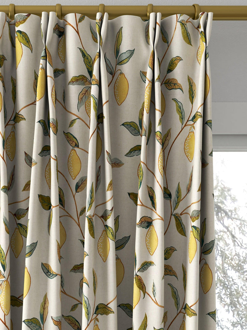 Morris & Co. Lemon Tree embroidered curtain - UK version