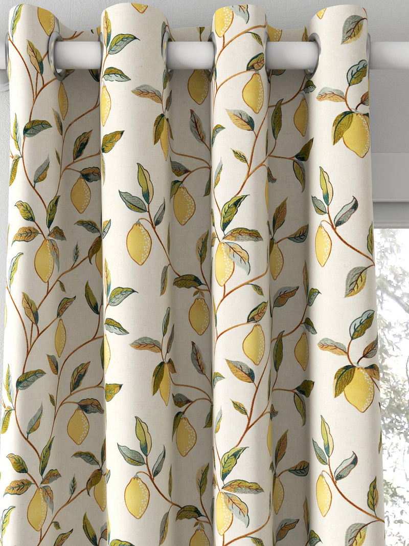 Morris & Co. Lemon Tree embroidered curtain - UK version