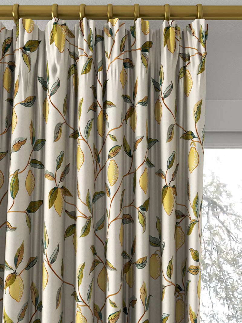 Morris & Co. Lemon Tree embroidered curtain - UK version