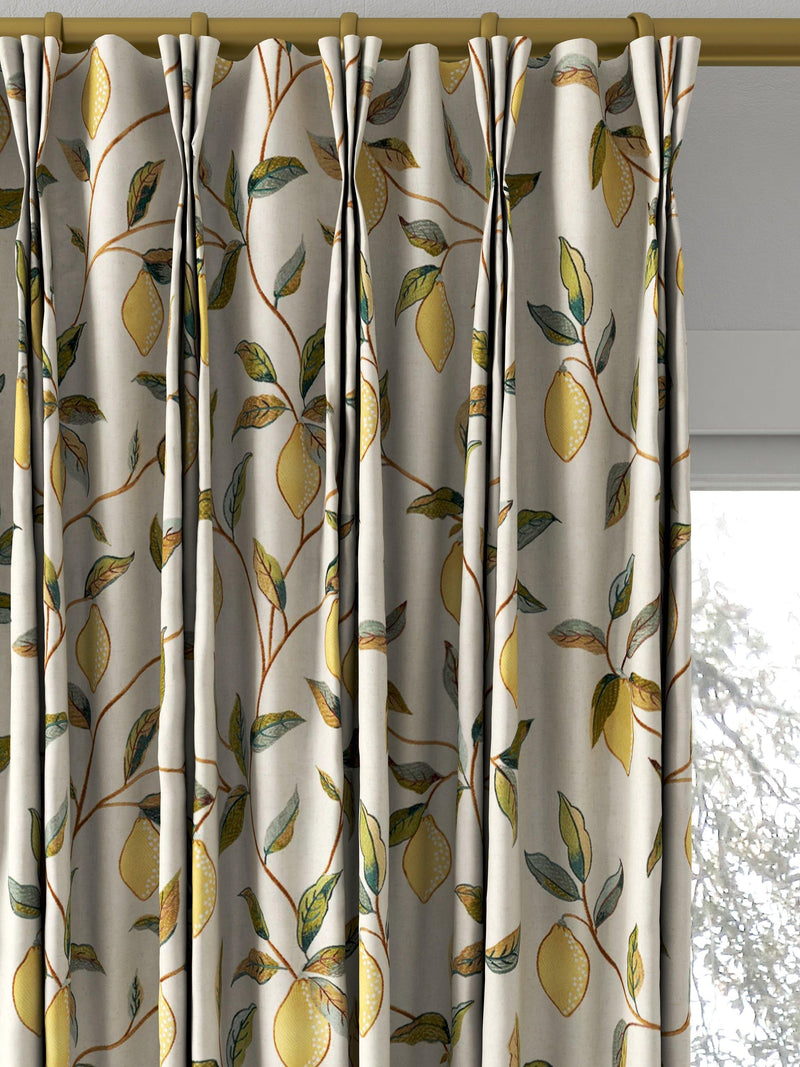 Morris & Co. Lemon Tree embroidered curtain - UK version