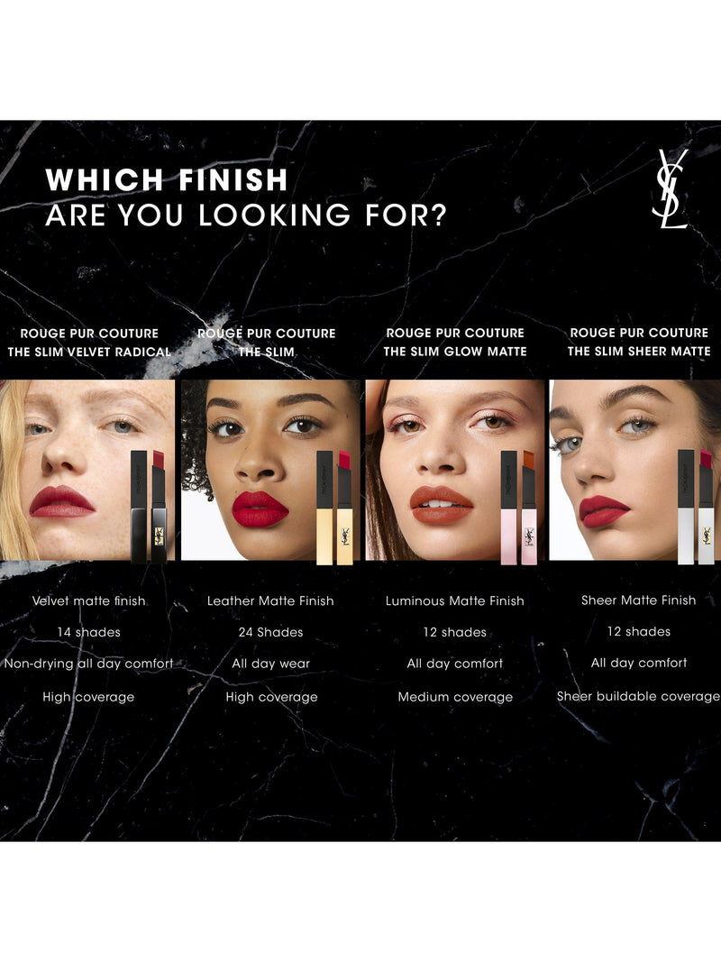 Yves Saint Laurent velvet radical lipstick (British brand)