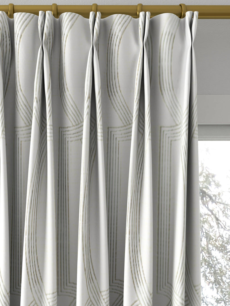 Prestigious Textiles Destiny Chalk curtains - British product
